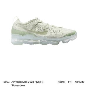 Nike Air Vapormax Fkyknit 2023 “Honeydew” size 10
